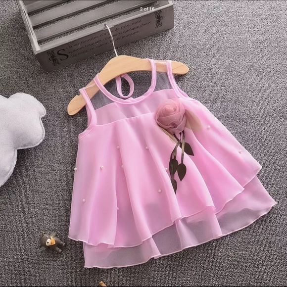 NWT beautiful little girls dress - Picture 2 of 8